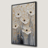 Elegant Floral Canvas Print Art for Modern Living Rooms