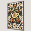 Elegant Floral Composition Canvas Print Art for Bedroom