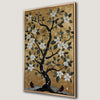 Elegant Floral Tree with Birds Canvas Print Art