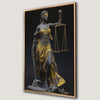 Elegant Justice Scale Themis Canvas Print Art