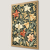 Elegant Lilies Art Poster - Floral Botanical Print for Home