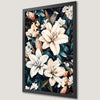 Elegant Lilies Floral Art Poster - Botanical Wall Decor
