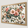Elegant Pastel Floral Art Poster - Vintage Botanical Print