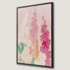 Elegant Pastel Floral Canvas Print for Living Room Decor