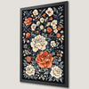 Elegant Peony Floral Art Poster for Bedroom Decor