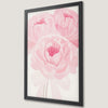 Elegant Pink Floral Art Poster - Romantic Home Decor