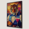 Elegant Tiger Canvas Print for Stylish Animal Art Lovers
