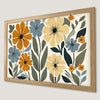 Elegant Vintage Floral Art Poster for Bedroom