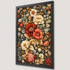 Elegant Vintage Floral Art Poster for Bedroom Decor