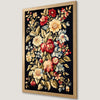 Elegant Vintage Floral Art Poster for Botanical Decor