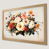 Elegant Vintage Floral Bouquet Art Poster for Home Decor