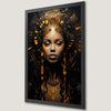 Empowered Beauty Portrait Art Poster - African Woman Wall Decor