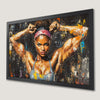 Empowering Black Girl Strength Art Poster for Home Decor