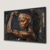 Empowering Woman Portrait Canvas Print Inspiring Art