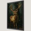 Enchanted Forest Deer Art Poster - Mystical Wall Decor