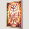 Enchanted Owl Art Poster - Mystical Wildlife Decor