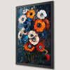 Enchanting Creepy Floral Art Poster for Dark Cottagecore Decor
