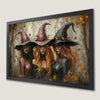 Enchanting Witches Art Poster for Halloween | Autumn Decor