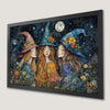 Enchanting Witches Art Poster | Halloween Wall Decor