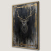 Majestic Deer Portrait Canvas Print Forest Animal Art