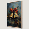 Festive Christmas Bells Canvas Print for Holiday Decor