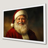 Festive Santa Claus Art Poster for Holiday Cheer