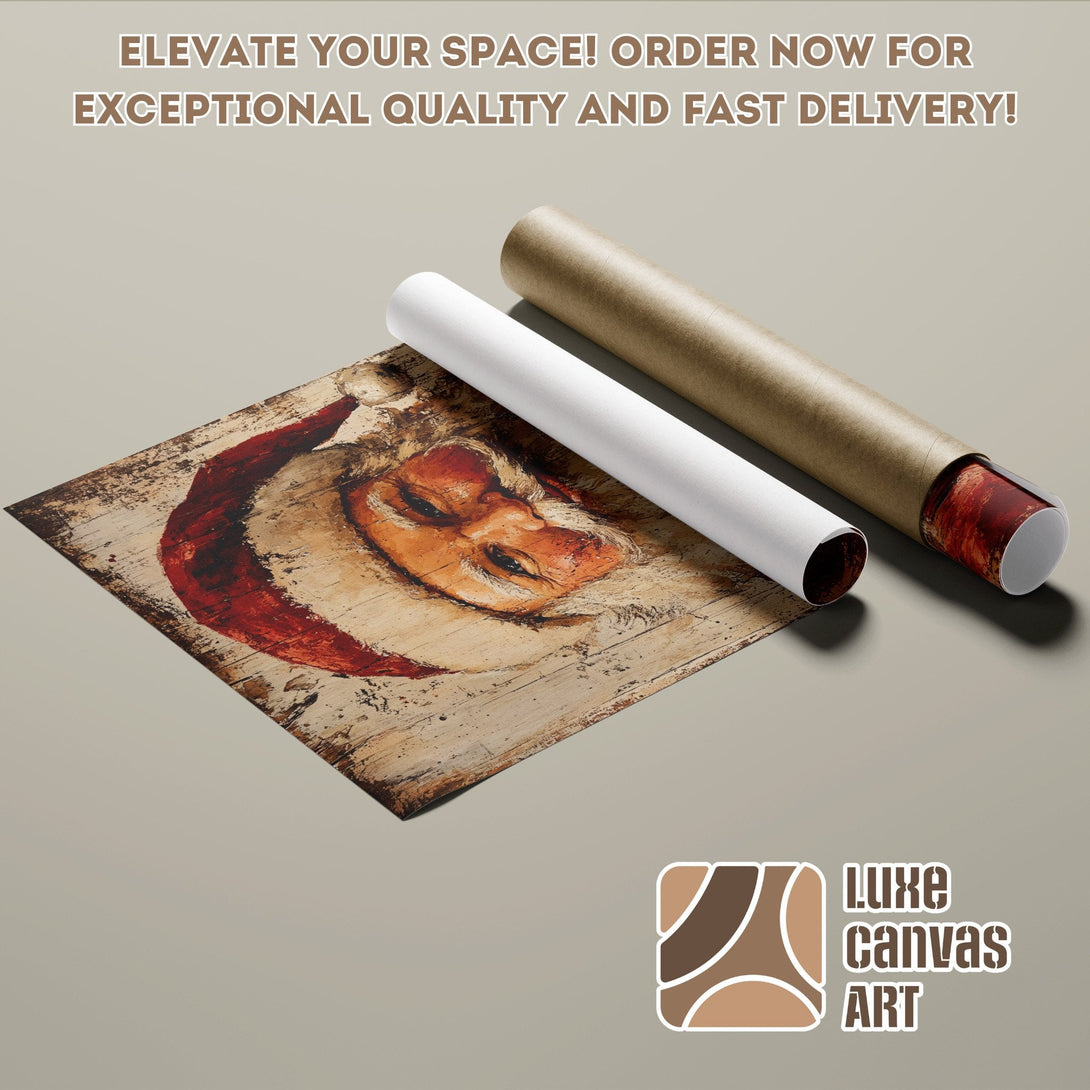 Abstract art poster roll, warm earth tones, ready to elevate your space! Order now!