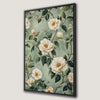 Floral Elegance - Botanical Canvas Print for Pastel Decor