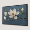 Floral Elegance Magnolia Blossom Canvas Print for Home Decor