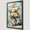 Floral Still Life Art Poster - Elegant Flower Vase Print for Home