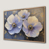 Floral Symphony Abstract Canvas Print with Wildflowers
