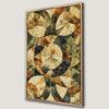 Framed Abstract Geometric Design Canvas Print