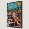 Frida Van Gogh Dali Pop Art Canvas Print