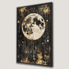 Full Moon Celestial Canvas Print Wall Art