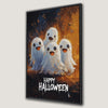 Funny Little Ghosts Canvas Print Halloween Decor