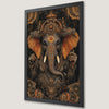 Ganesha Elephant Art Poster | Divine Wall Decor for Your Home