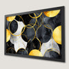 Geometric Abstraction Art Poster for Modern Office Decor
