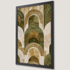 Geometric Arch Patterns Art Poster - Minimalist Wall Decor