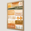 Geometric Boho Chic Art Poster for Modern Home Decor