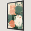 Geometric Brushstroke Art Poster - Minimalist Decor for Your Space