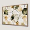 Geometric Circle Pattern Canvas Print for Home Decor