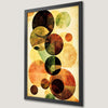 Geometric Circles Art Poster - Mid-Century Modern Wall Decor