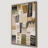 Geometric Lines and Patterns Canvas Print for Home Decor