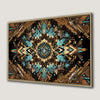 Geometric Mandala Bohemian Canvas Print Wall Art