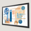 Geometric Pastel Art Poster for Modern Home Decor