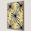 Geometric Patterns Canvas Print with Round Shapes Design