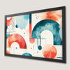 Geometric Shapes Art Poster - Bauhaus Style Wall Decor
