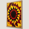 Geometric Sunburst Art Poster - Bold Abstract Wall Decor