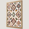 Geometric Tribal Art Poster for Boho Chic Decor