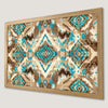 Geometric Tribal Art Poster for Boho Home Decor